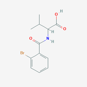 2-[(2-bromophenyl)formamido]-3-methylbutanoic acid图片