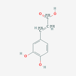 Caffeic Acid-13C3图片