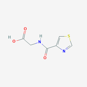 2-(1,3-thiazol-4-ylformamido)acetic acid图片