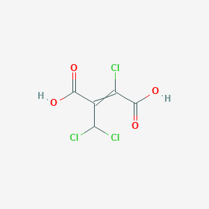 2-Chloro-3-(dichloromethyl)-2-butenedioic Acid(cis and trans mixture)图片