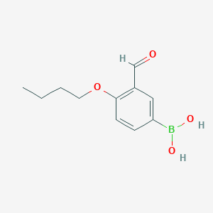 4-Butoxy-3-formylphenylboronic acid图片