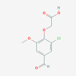 (2-Chloro-4-formyl-6-methoxyphenoxy)acetic Acid图片