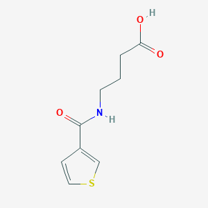 4-(thiophen-3-ylformamido)butanoic Acid图片