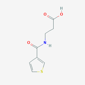 3-(thiophen-3-ylformamido)propanoic Acid图片