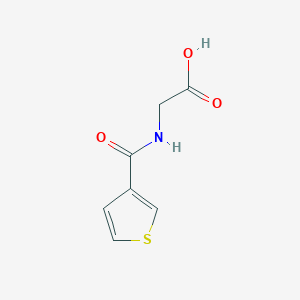2-(thiophen-3-ylformamido)acetic acid图片