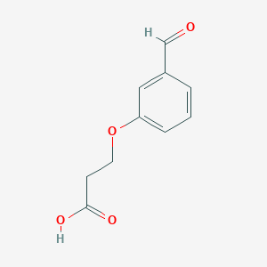 3-(3-formylphenoxy)propanoic Acid图片