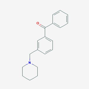 3-(Piperidinomethyl)benzophenone图片