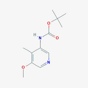 tert-Butyl 5-Methoxy-4-methylpyridin-3-ylcarbamate图片