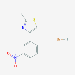 2-Methyl-4-(3-nitrophenyl)thiazole Hydrobromide图片