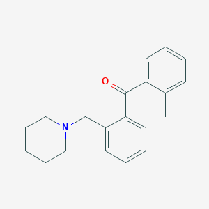 2-Methyl-2'-piperidinomethyl benzophenone图片