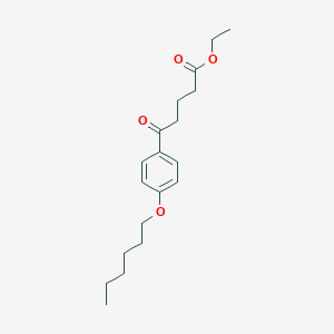 ethyl 5-(4-hexyloxyphenyl)-5-oxovalerate图片