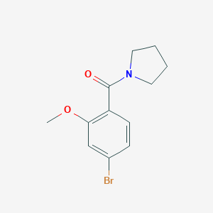 5-Bromo-2-(pyrrolidinocarbonyl)anisole图片