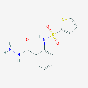 N-[2-(Hydrazinecarbonyl)phenyl]thiophene-2-sulfonamide图片
