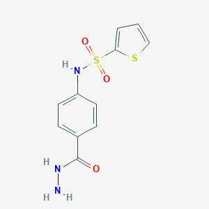 N-[4-(Hydrazinecarbonyl)phenyl]thiophene-2-sulfonamide图片