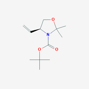 (4S)-N-tert-Butoxycarbonyl-2,2-dimethyl-4-vinyloxazolidine图片