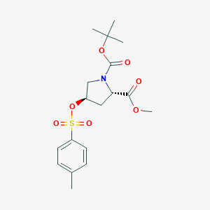 trans-N-tert-Butyloxycarbonyl-4-tosyloxy-L-proline Methyl Ester图片