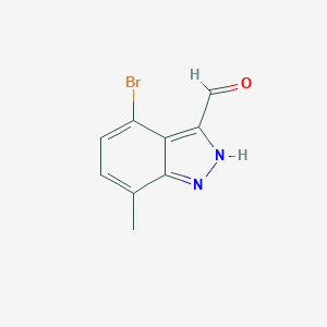 4-Bromo-7-methyl-3-formyl(1H)indazoleͼƬ
