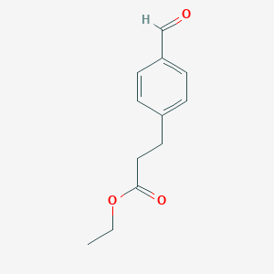 ethyl 3-(4-formylphenyl)propanoate图片