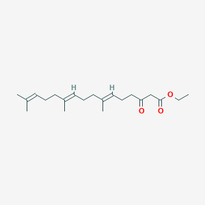 (6E,10E)-7,11,15-Trimethyl-3-oxohexadeca-6,10,14-trienoic Acid,Ethyl Ester,(Mixture of Isomers)图片