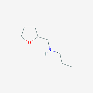 N-(tetrahydrofuran-2-ylmethyl)propan-1-amine图片