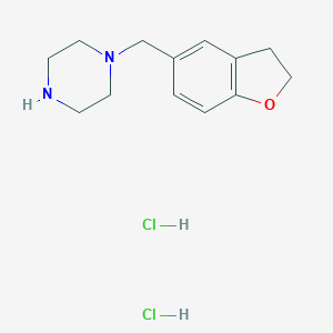 1-(2,3-Dihydro-1-benzofuran-5-ylmethyl)piperazine DiHCl图片