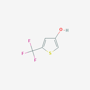 4-Hydroxy-2-(trifluoromethyl)thiophene图片