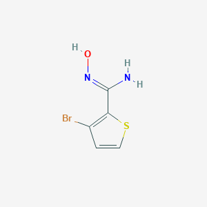 3-bromo-N'-hydroxythiophene-2-carboximidamide图片