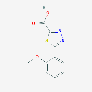 5-(2-Methoxyphenyl)-1,3,4-thiadiazole-2-carboxylic acid图片