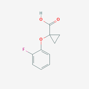 1-(2-Fluorophenoxy)cyclopropanecarboxylic acid图片