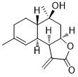 10β-Hydroxycadina-4,11(13)-dien-12,8β-olide图片