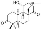 ent-11β-Hydroxyatis-16-ene-3,14-dione图片