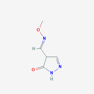 5-oxo-4,5-dihydro-1H-pyrazole-4-carbaldehyde O-methyloxime图片
