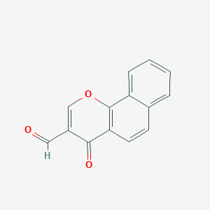 4-Oxo-4H-benzo[h]chromene-3-carbaldehyde图片