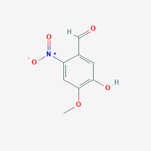 5-Hydroxy-4-methoxy-2-nitro-benzaldehyde图片
