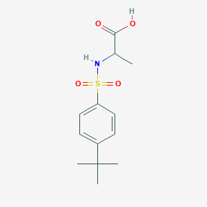 ((4-(tert-Butyl)phenyl)sulfonyl)alanine图片