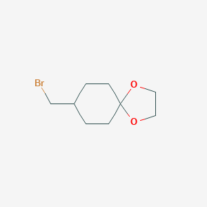 8-(Bromomethyl)-1,4-dioxaspiro[4,5]decane图片