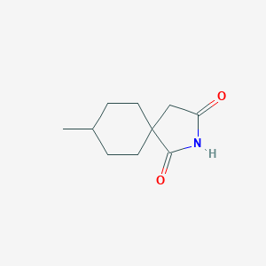 8-methyl-2-azaspiro[4,5]decane-1,3-dione图片