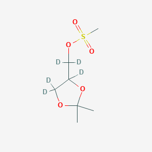 2,2-Dimethyl-1,3-dioxolane-4-methanol 4-Methanesulfonate-d5图片