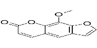 8-甲氧基补骨脂素图片