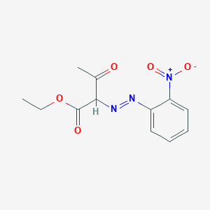 (E)-Ethyl 2-(2-(2-nitrophenyl)hydrazono)propanoate图片
