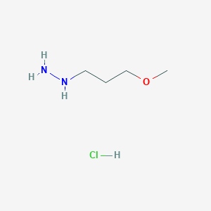 (3-methoxypropyl)hydrazine hydrochloride图片