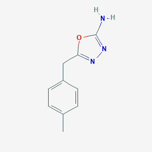 5-(4-methylbenzyl)-1,3,4-oxadiazol-2-amine图片