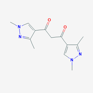 1,3-bis(1,3-dimethyl-1H-pyrazol-4-yl)propane-1,3-dione图片
