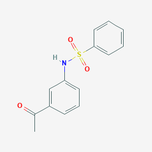 N-(3-Acetylphenyl)benzenesulfonamide图片