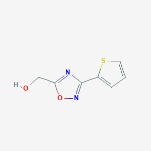 [3-(2-thienyl)-1,2,4-oxadiazol-5-yl]methanol图片
