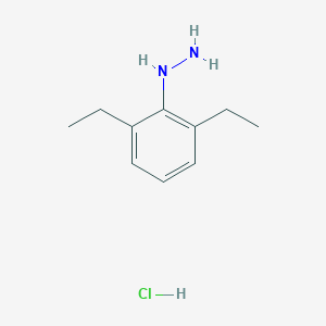 (2,6-Diethylphenyl)hydrazine hydrochloride图片
