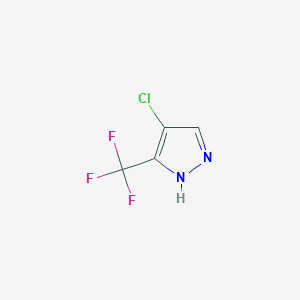 4-Chloro-3-trifluoromethyl-1H-pyrazole图片