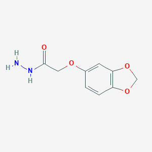 2-(1,3-benzodioxol-5-yloxy)acetohydrazide图片