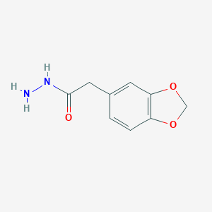 2-(1,3-Benzodioxol-5-yl)acetohydrazide图片
