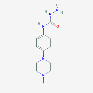 N-[4-(4-methylpiperazino)phenyl]-1-hydrazinecarboxamide图片